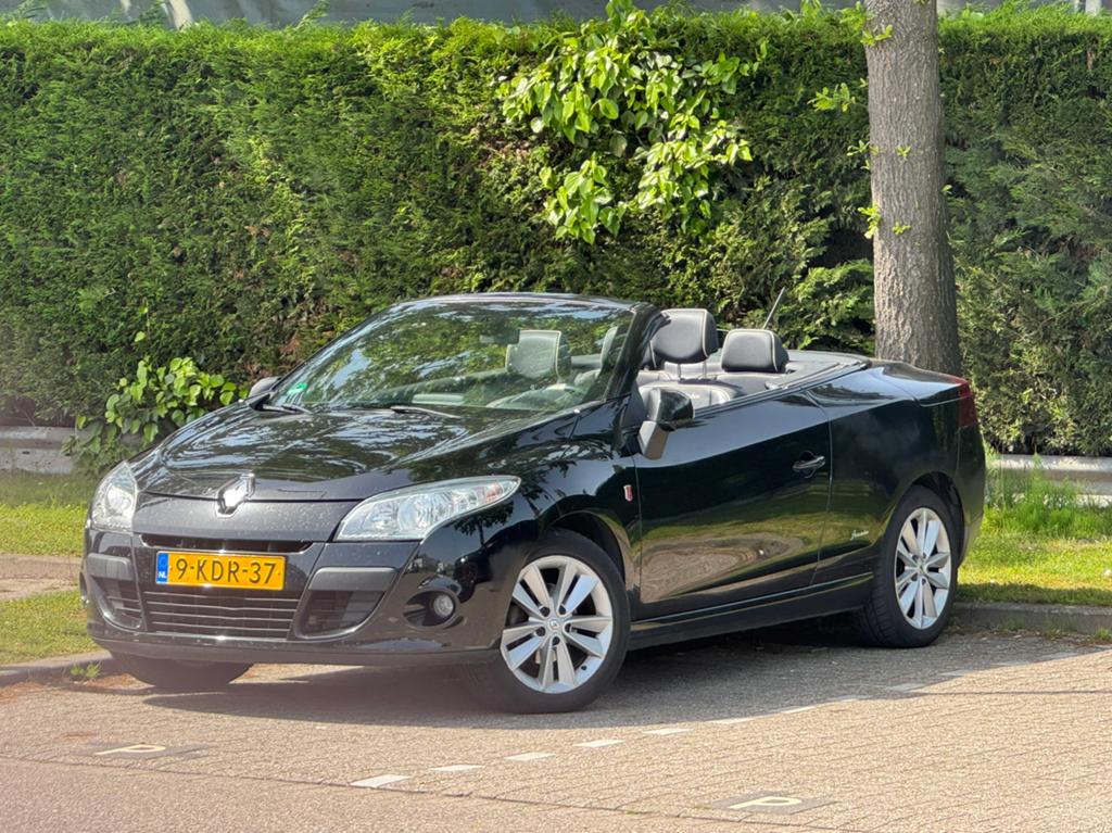 Mégane 2.0 Cabrio, Floride, Zwart limited edition, 4 cilinders, Cabriolet, 4 stoelen, Zwart
