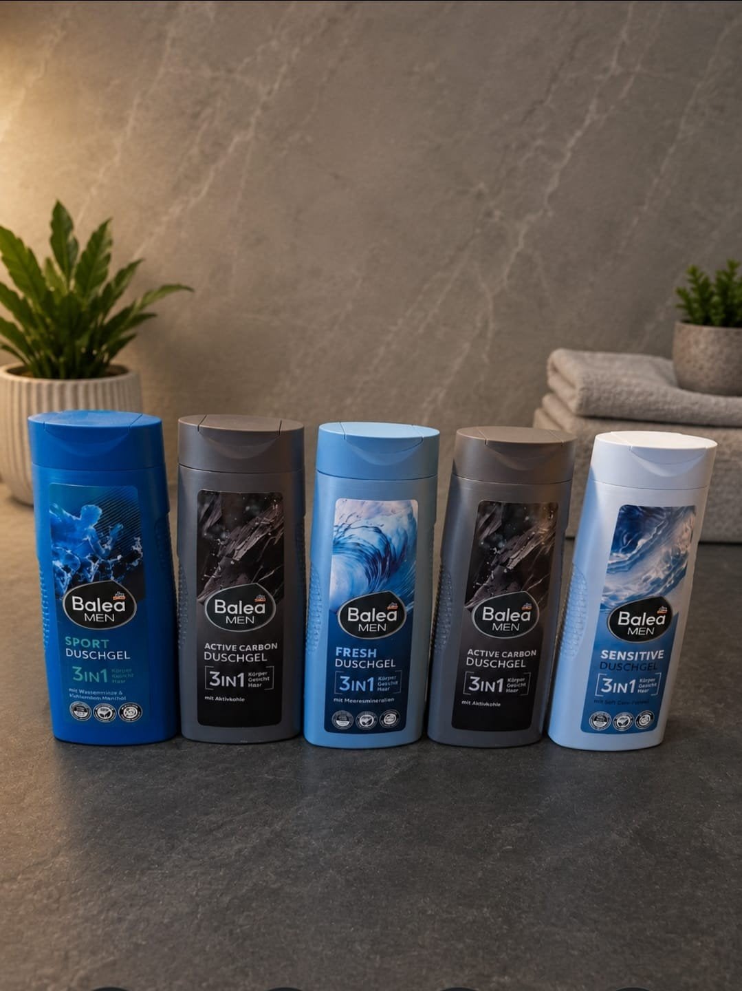 Balea MEN Douchegel 3-in-1 - Diverse Varianten, Ophalen of Verzenden, Nieuw, Bad & Douche