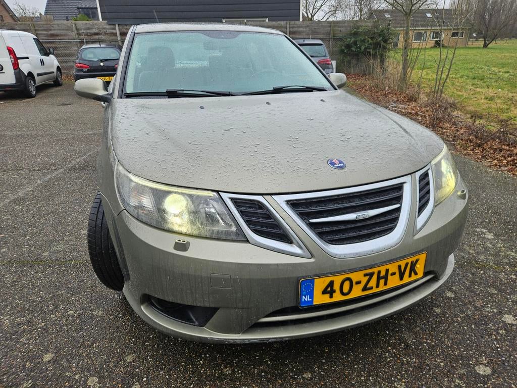 Saab 9-3 1.8 I Sport Sedan 2008 Groen, 1340 kg, 4 cilinders, Traction-control, 122 pk