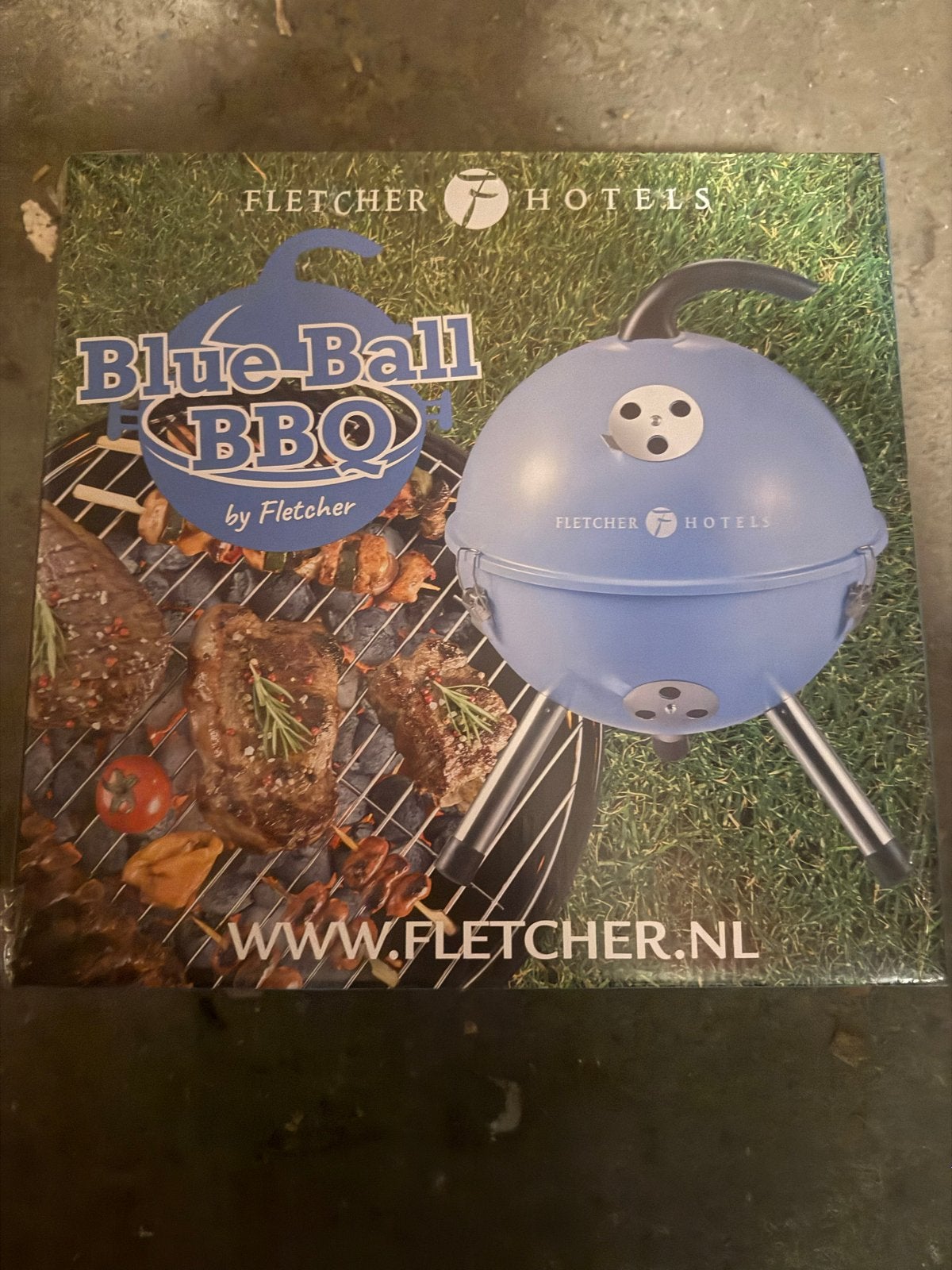 Fletcher Blue Ball BBQ - Unieke Blauwe Barbecue, Ophalen of Verzenden, Nieuw