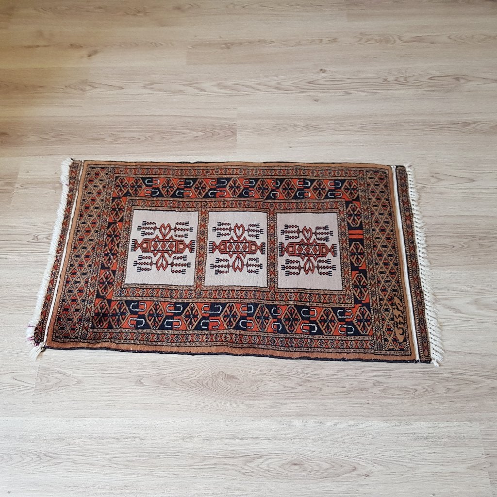 klein Perzisch tapijt, Ophalen, 100 tot 150 cm, 50 tot 100 cm, Zo goed als nieuw