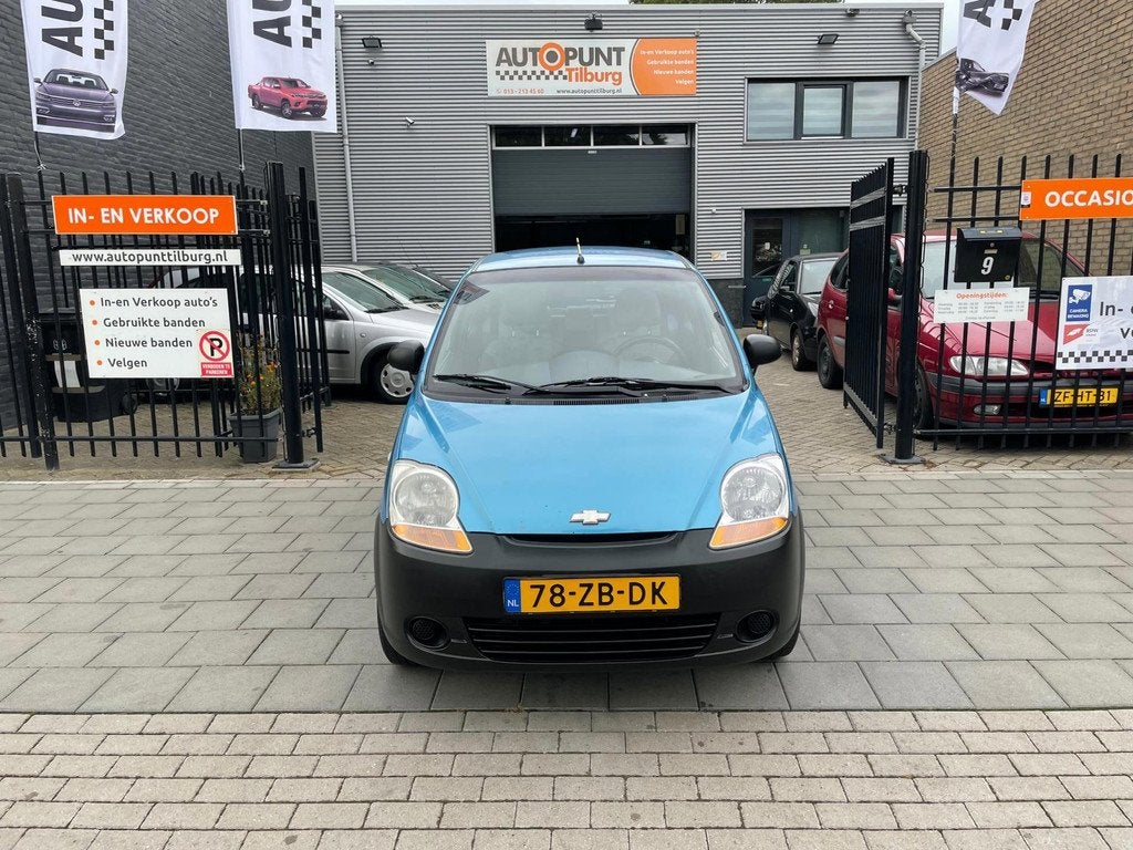 Chevrolet Matiz 0.8 Pure 3e Eigenaar! NAP APK 1 Jaar, Auto's, Chevrolet, Voorwielaandrijving, Gebruikt, Blauw, Metallic lak