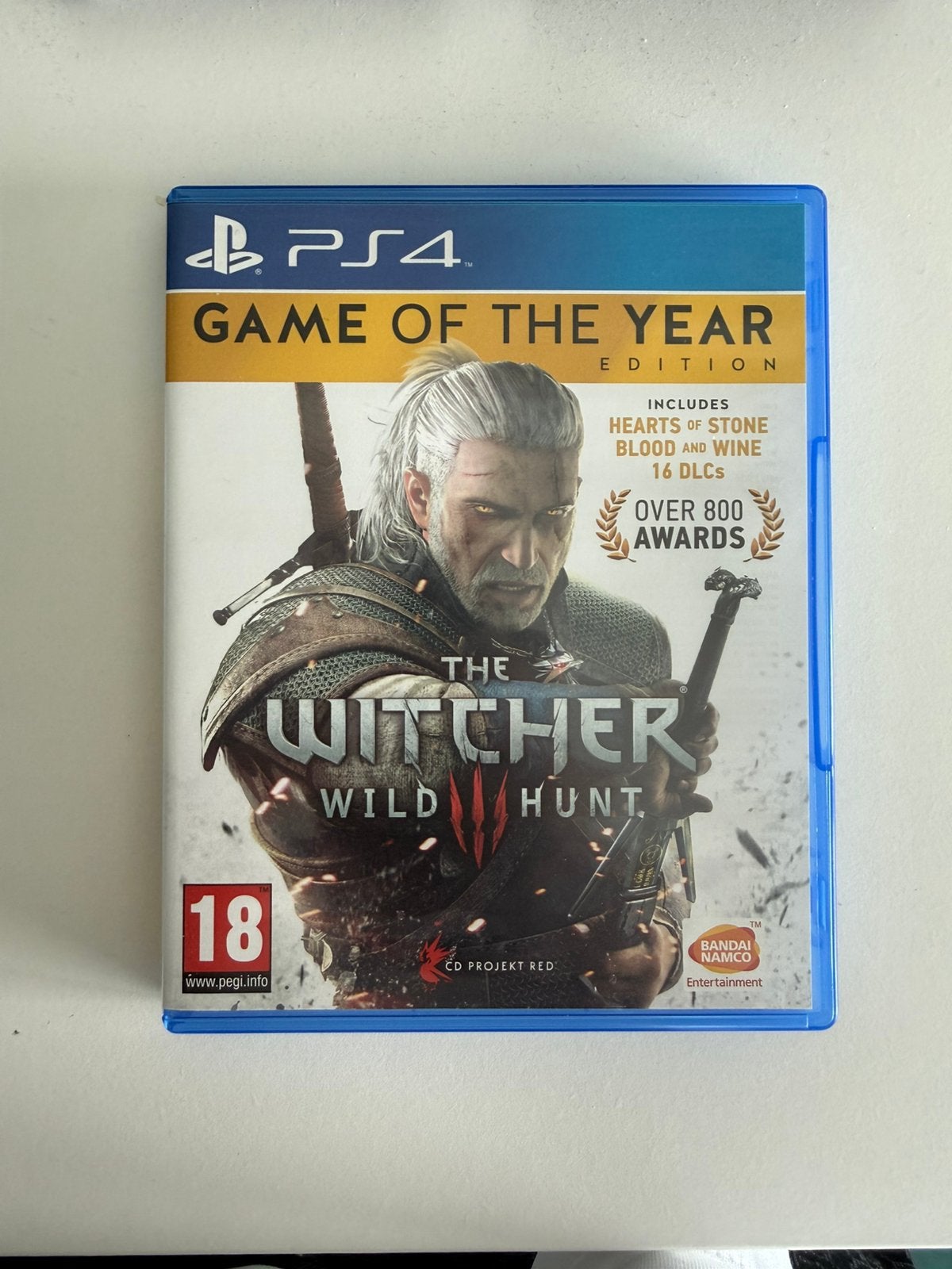 The Witcher 3: Wild Hunt GOTY [PS4], Vanaf 18 jaar, 1 speler, Ophalen of Verzenden, Zo goed als nieuw