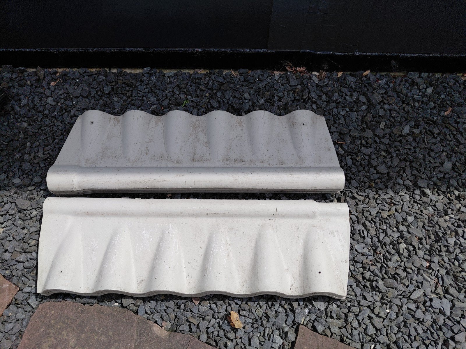 Nokvorsten voor Eternit golfplaten daken., Ophalen, Overige materialen, Gebruikt, 15 m² of meer