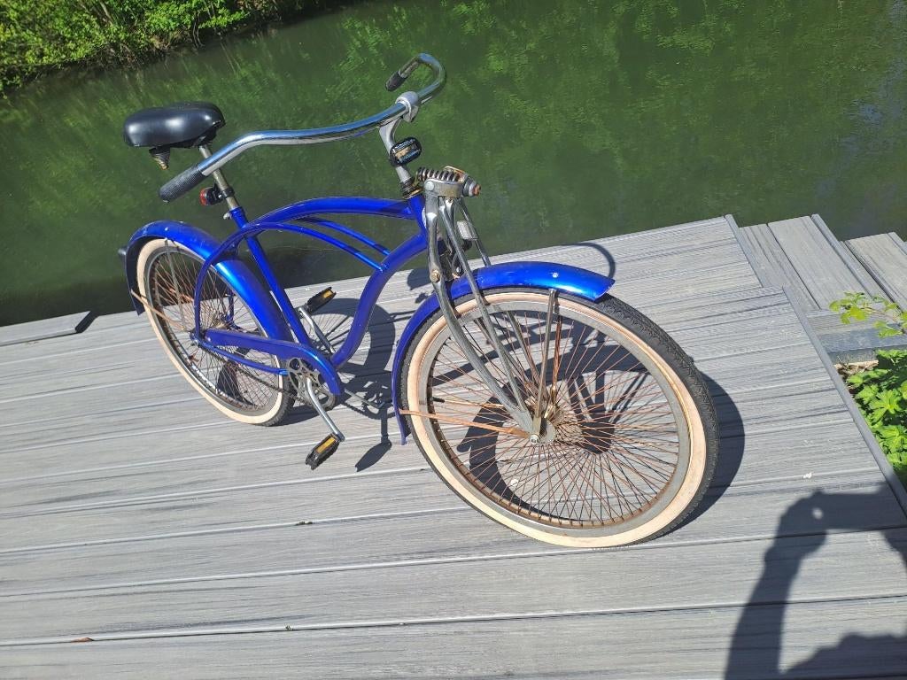 citybike beachcruiser, Ophalen, Terugtraprem, Gebruikt, Staal