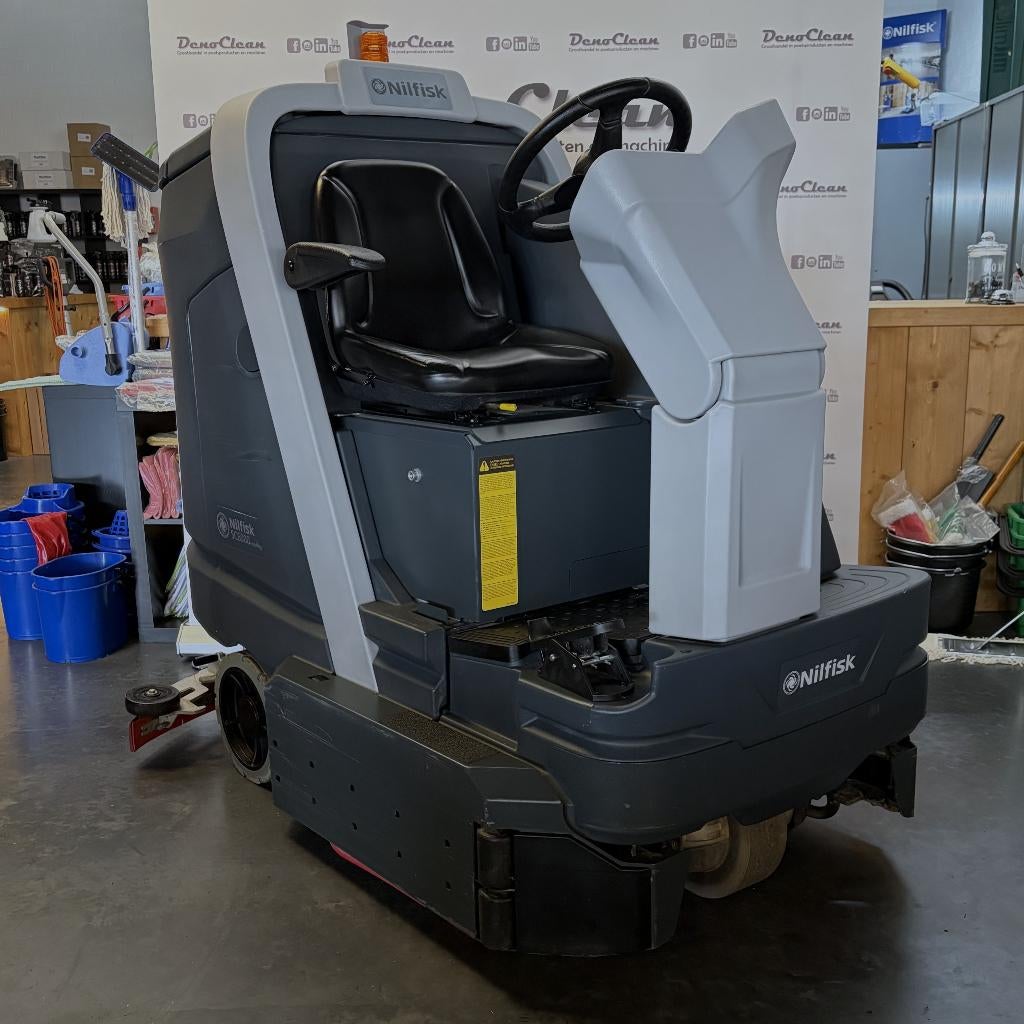 Nilfisk SC6000 ecoflex opzitschrobmachine, Gebruikt, Schrobmachine, Nilfisk, Ophalen of Verzenden