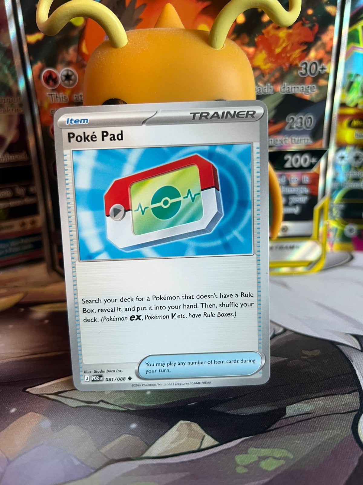 Poke pad, Ophalen of Verzenden, Zo goed als nieuw, Speeldeck