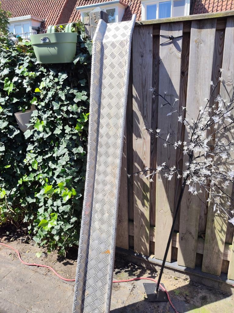 Oprijplaat rvs, Ophalen of Verzenden