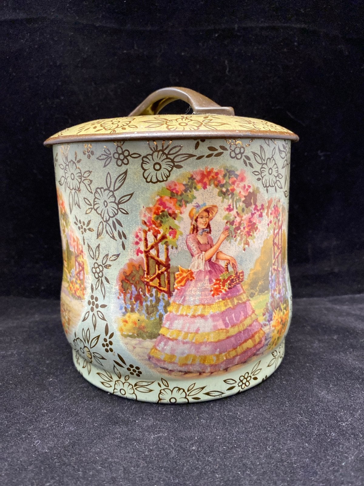 Vintage Baret Ware koektrommeltje, Antiek en Kunst, Antiek | Woonaccessoires, Ophalen of Verzenden