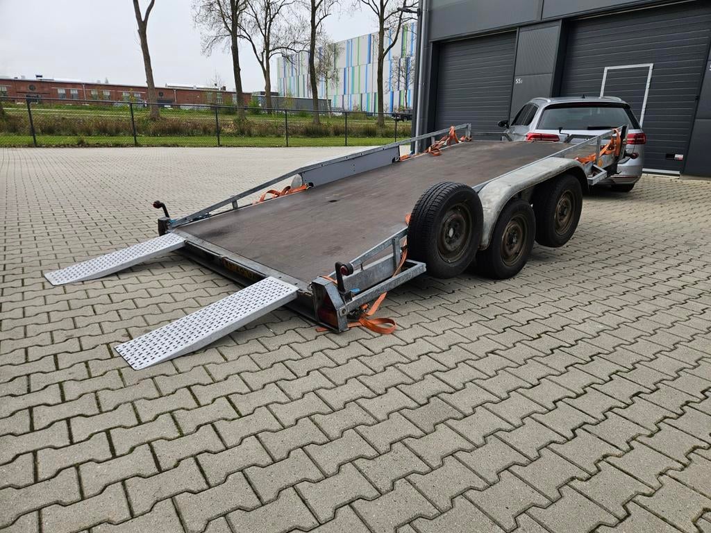 Robuuste kantelbare autotransporter autotrail oprijplaten, Ophalen, Gebruikt