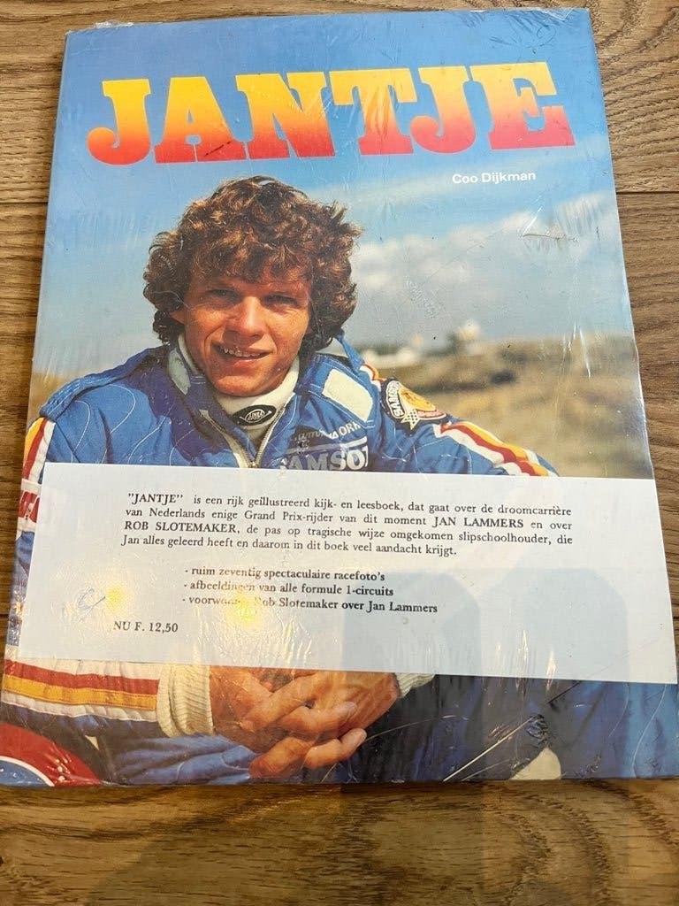 Boek over Jantje Lammers nog in orginele verpakking, Verzamelen, Ophalen of Verzenden, Nieuw, Formule 1