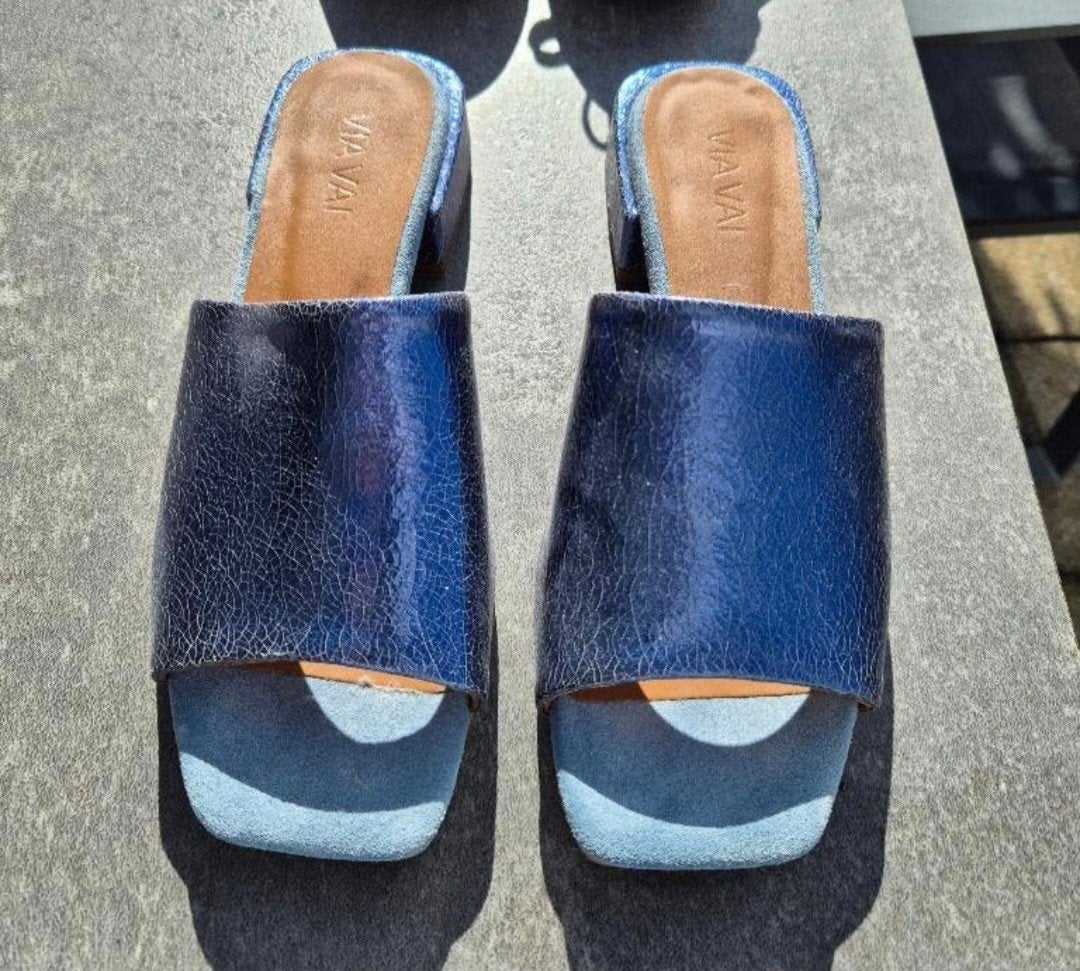 VAI VAI sandalen nieuw, Kleding | Dames, Schoenen, Ophalen of Verzenden, Nieuw, Blauw, Sandalen of Muiltjes