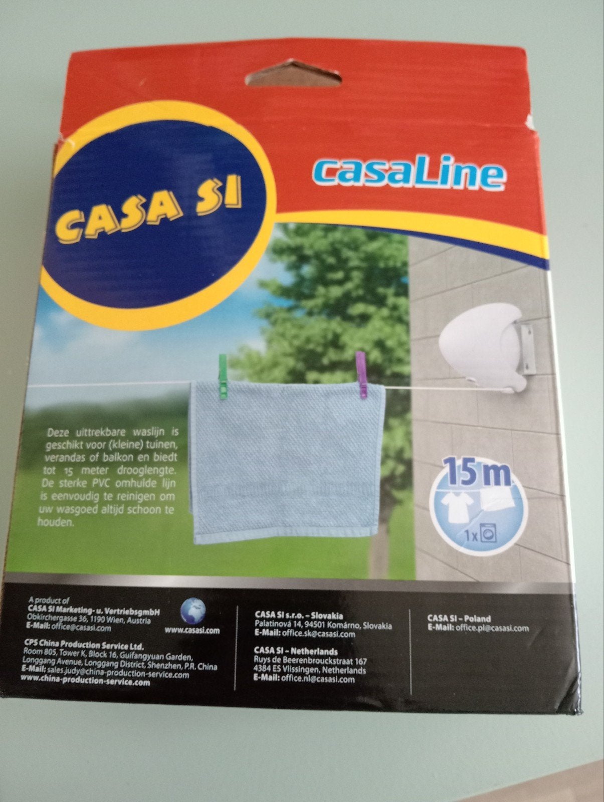 Waslijn, Ophalen of Verzenden, Nieuw, Wasrek