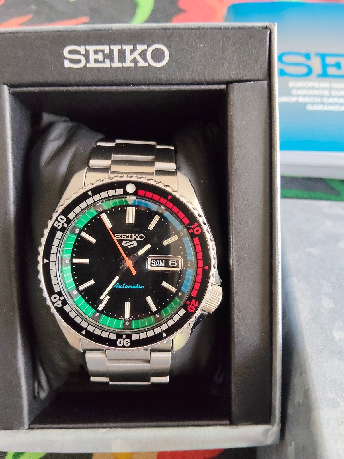 Seiko New Regatta limited, Ophalen, Nieuw, Staal, Seiko