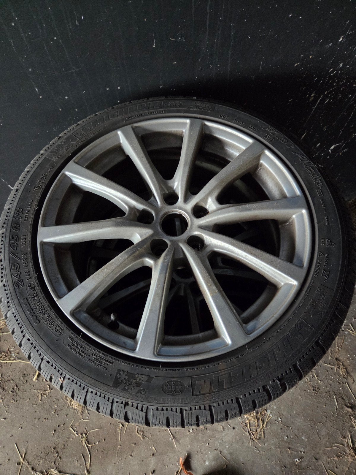 Set vier lm velgen 18inch voor een renault talisman., Auto-onderdelen, Ophalen, 18 inch, Banden en Velgen, Winterbanden