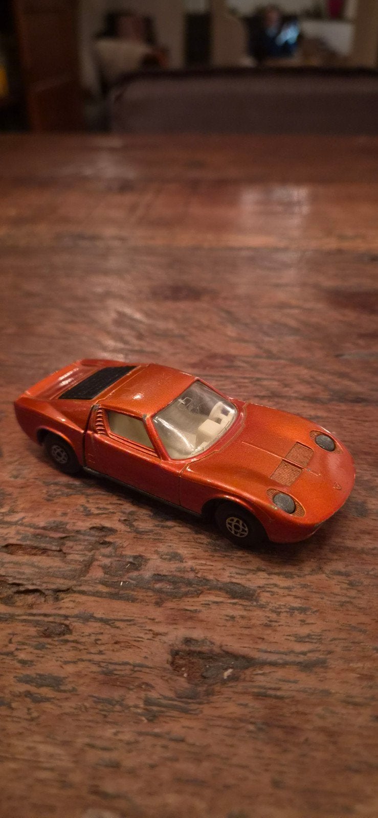 Matchbox Speed Kings K-24 Lamborghini Miura 1970, Kinderen en Baby's, Ophalen of Verzenden, Gebruikt
