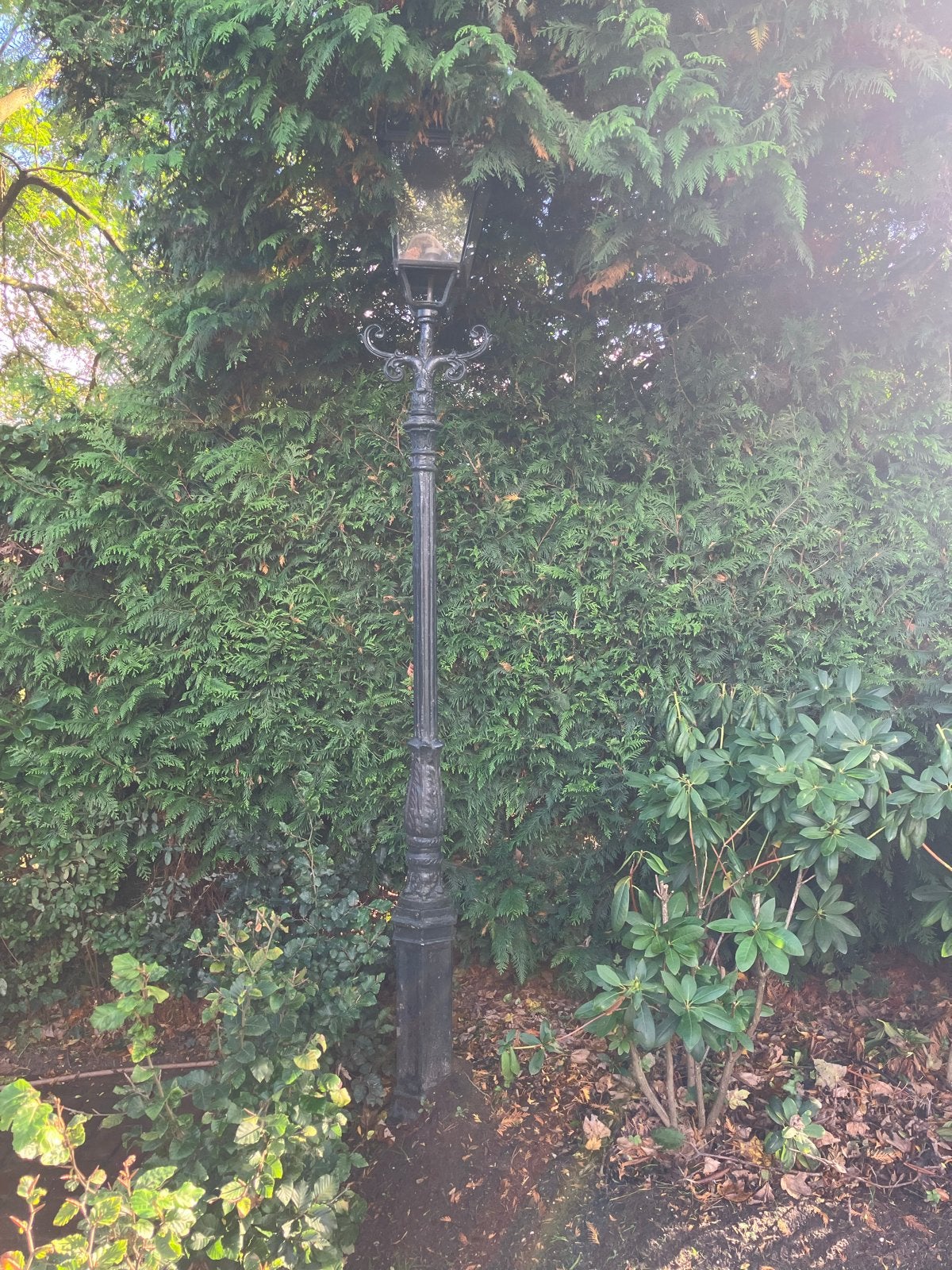 Klassieke Gietijzeren Lantaarnpalen (2 stuks), Ophalen