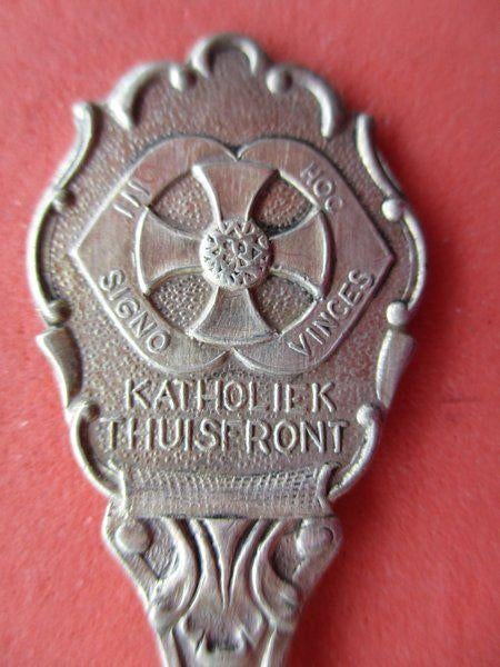 (A2740) Militair Katholiek Thuisfront, Verzamelen, Ophalen of Verzenden, Gebruikt, Overige materialen, Bestek