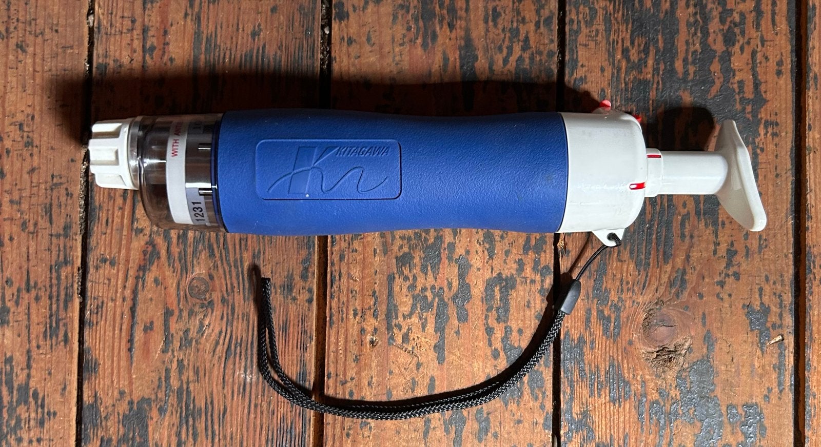 Kitagawa AP-20 Pomp - Gasdetector met ammoniak buisjes, Ophalen of Verzenden, Gebruikt, Overige meters