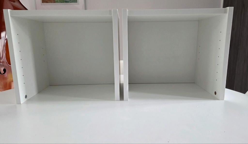 IKEA Billy 2 opzetstukken boekenkast 40x28x35 cm, Ophalen, Met plank(en), Minder dan 50 cm, Gebruikt