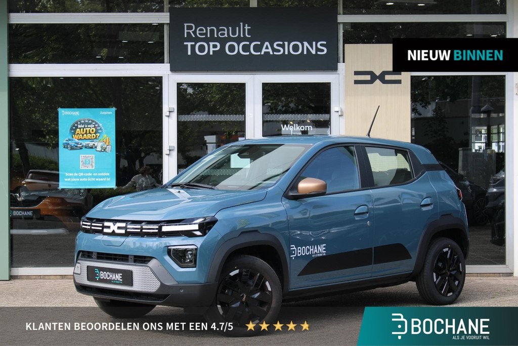 Dacia Spring Extreme 100 24.3 kWh | DEMO, Auto's, Dacia, Bedrijf, Te koop, Spring, ABS, Achteruitrijcamera, Airbags, Airconditioning