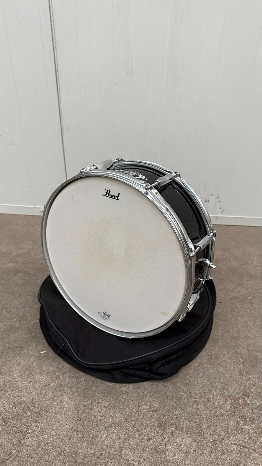 Pearl Export Series Snaredrum met hoes, Muziek en Instrumenten, Drumstellen en Slagwerk, Ophalen of Verzenden, Zo goed als nieuw