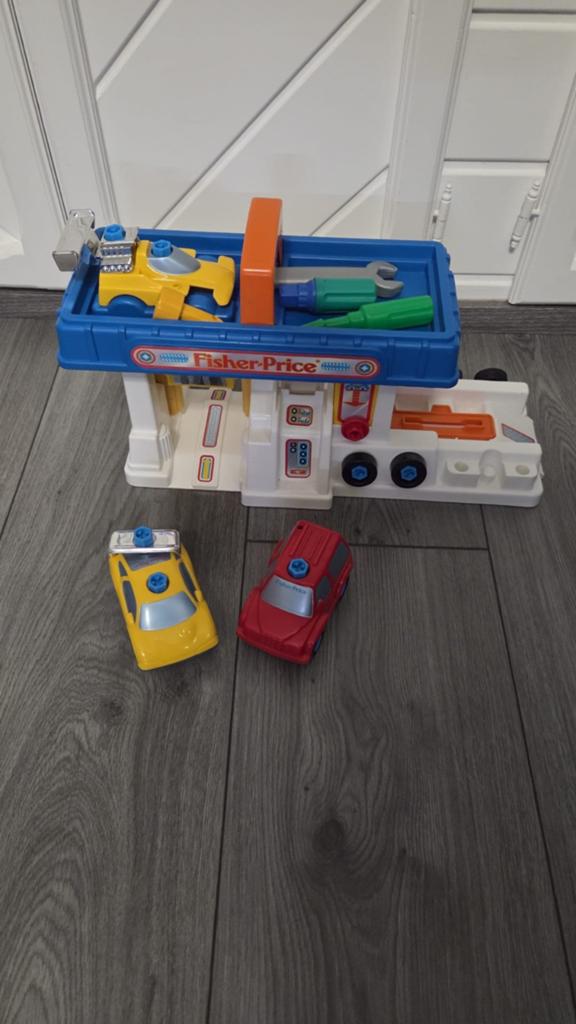 Fisher price auto garage, Ophalen, Gebruikt