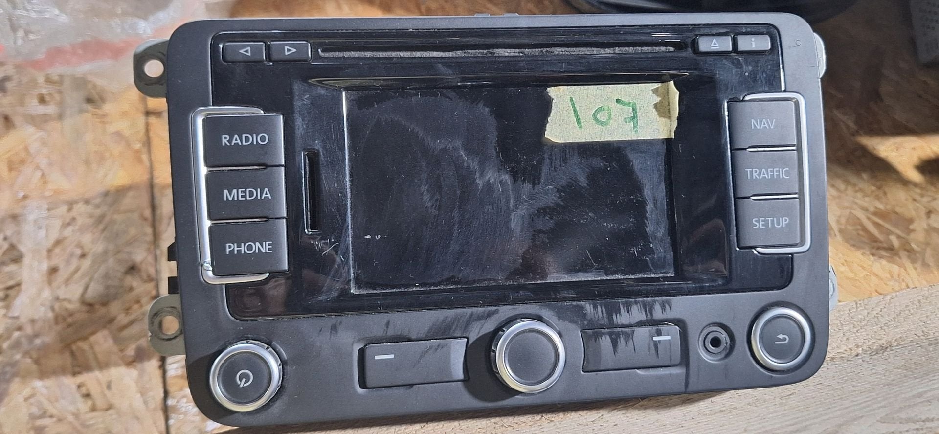 Originele Volkswagen RNS Navigatie / Multimedia Radio (Passa, Gebruikt, -, -, Ophalen of Verzenden