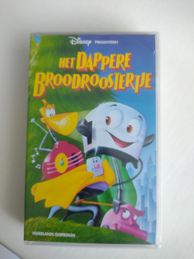 Het Dappere Broodroostertje VHS - Disney Home Video, Alle leeftijden, Ophalen of Verzenden, Gebruikt, Overige genres