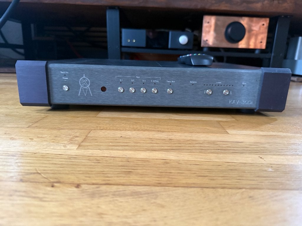 Krell KAV 300i, Ophalen of Verzenden, Gebruikt, 120 watt of meer, Overige merken