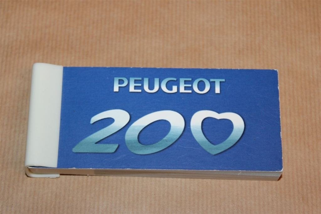 Peugeot 200 Flipboekje [bewegende beelden], Ophalen of Verzenden, Zo goed als nieuw, Peugeot