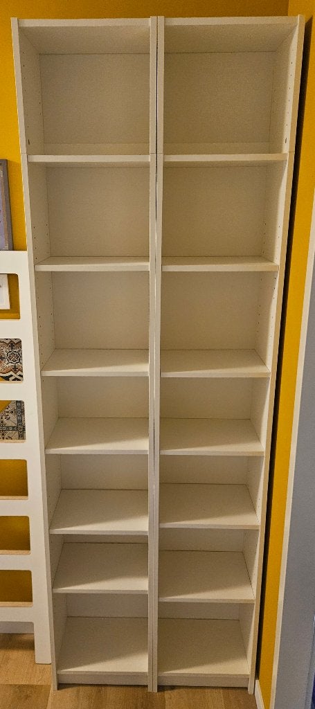 2 billy boekenkasten (ikea), Huis en Inrichting, Ophalen, Met plank(en), Minder dan 50 cm, Gebruikt