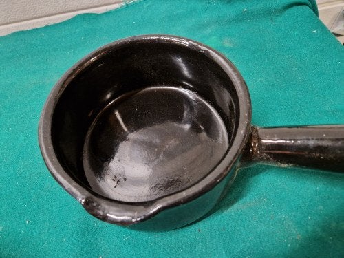 Sauspan vintage met steel, Ophalen of Verzenden, 'T Olde Gre-j, Info@toldegrej.nl, Endepoelstraat 20f Didam
