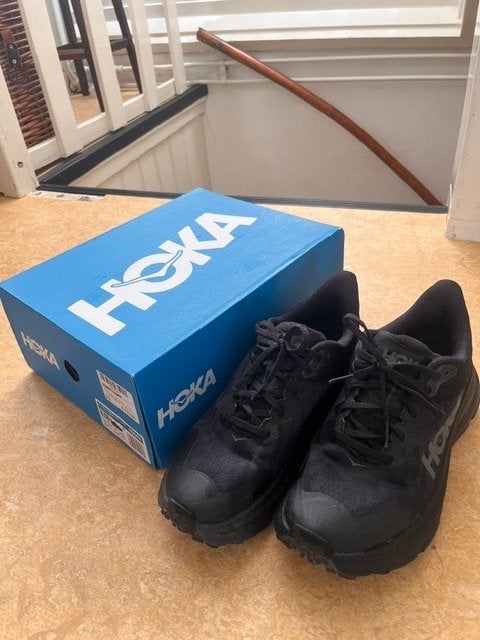 Hoka trailrun schoenen - Zwart - Goede staat, Gebruikt, Hardloopschoenen, Hardlopen, Ophalen
