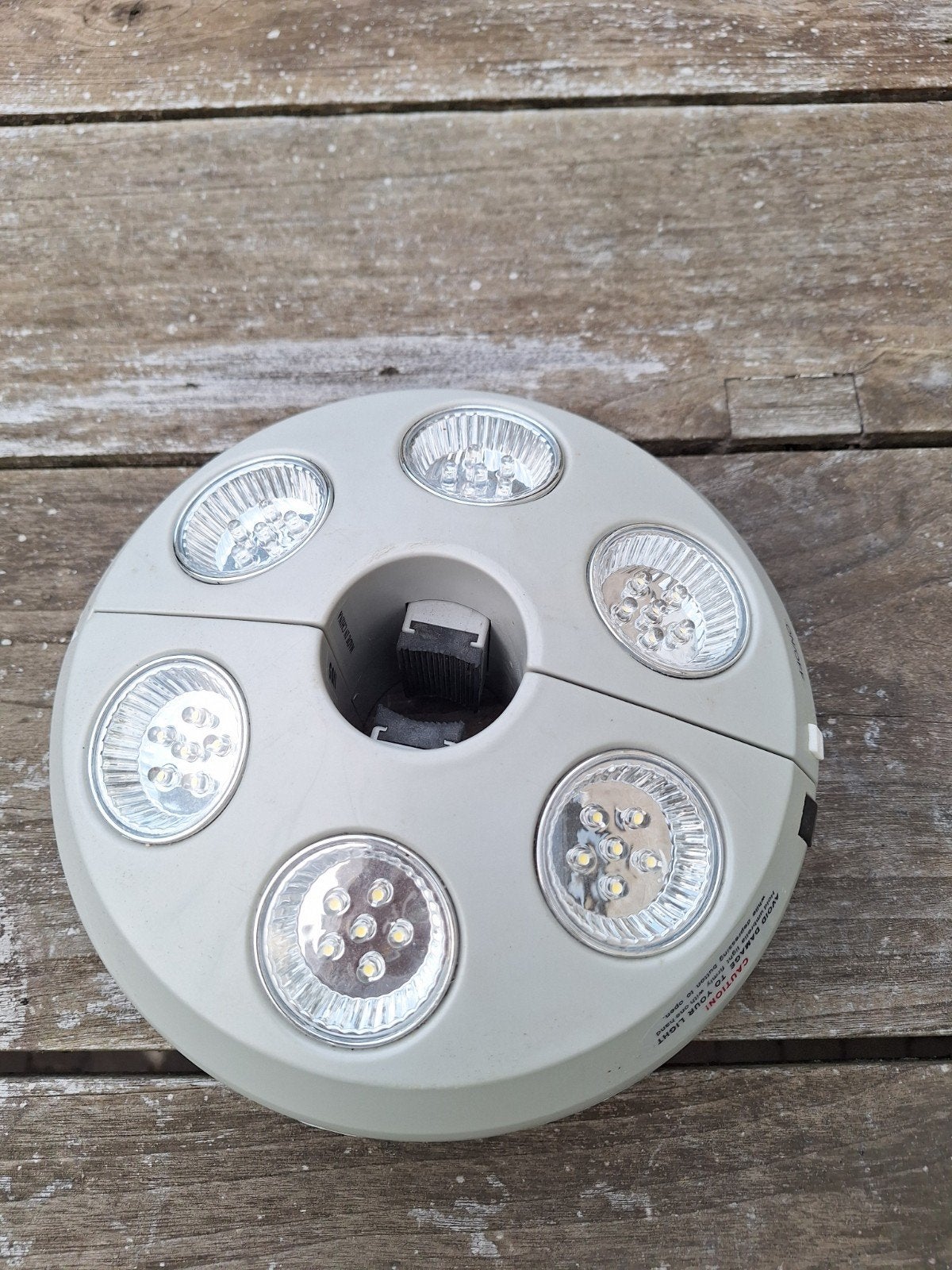 Parasollamp LED - Ideaal voor buiten, Ophalen, Kunststof, Gebruikt, Minder dan 50 watt
