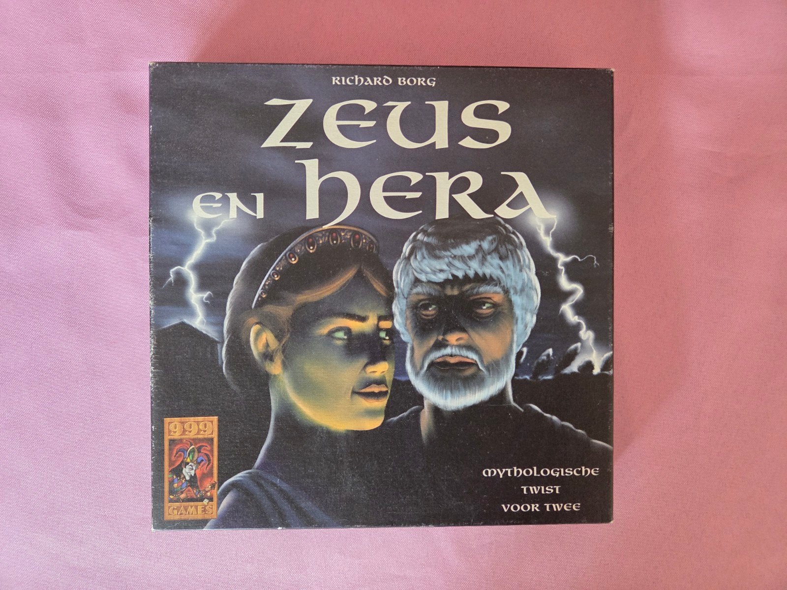 Zeus en Hera: Mythologische Twist voor Twee, Een of twee spelers, Ophalen of Verzenden, Zo goed als nieuw, 999 Games