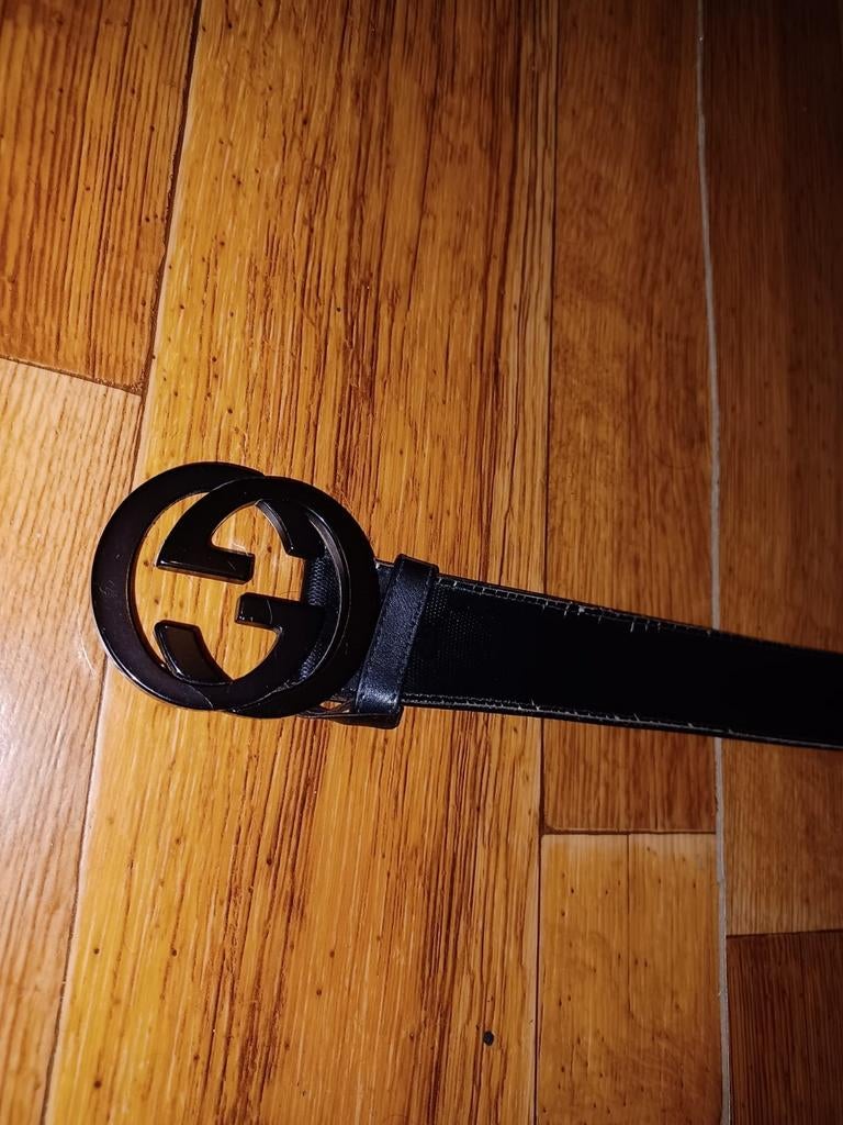 Gucci riem, Ophalen, Zo goed als nieuw, Zwart