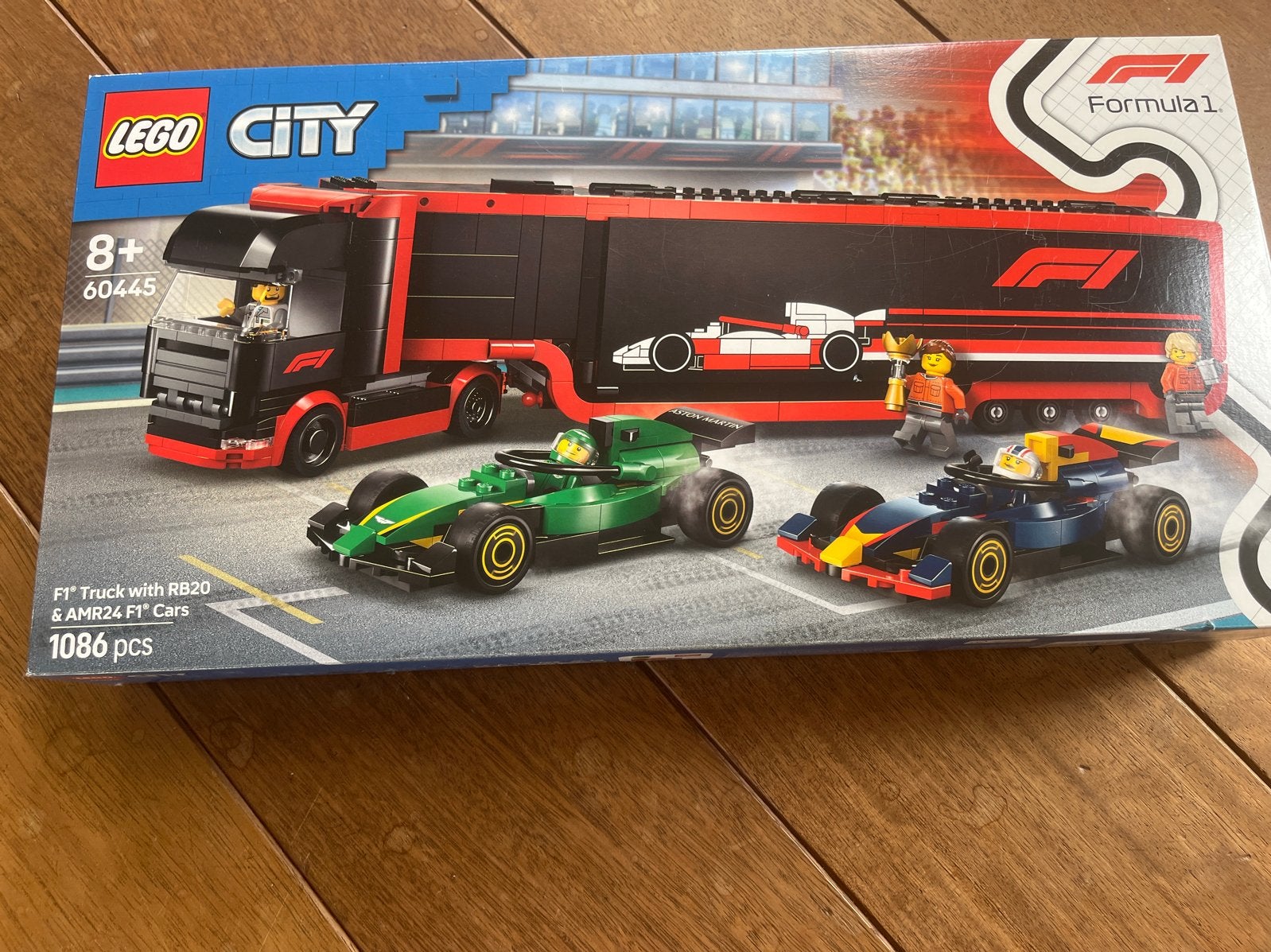 LEGO City 60445 Formule 1 racewagen en vrachtwagen, City, Lego, Nieuw, Ophalen of Verzenden