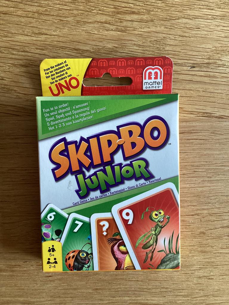 Skip-Bo Junior NIEUW IN DE VERPAKKING, Drie of vier spelers, Ophalen of Verzenden, Nieuw