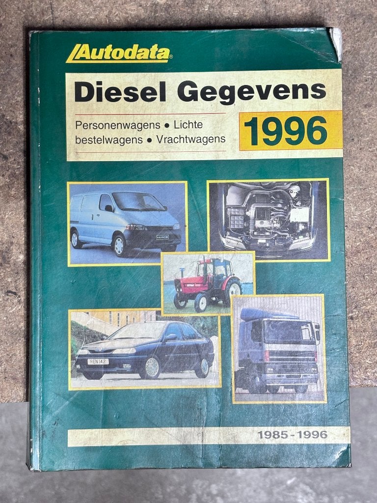 Autodata Diesel Gegevens Boeken 1990, 1996, 2000, Gelezen, Algemeen, Ophalen of Verzenden, Autodata