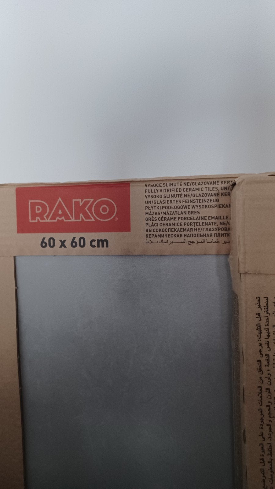 RAKO Keramische Vloertegels 60x60 cm - Nieuw, Ophalen, 60 cm of meer, Nieuw, Minder dan 5 m²