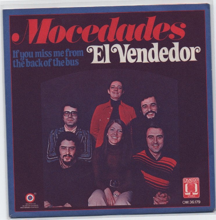 Mocedades (van Eres Tu Songfestival)- El Vendedor, Fotohoes, Verzenden, Zo goed als nieuw, 7 inch