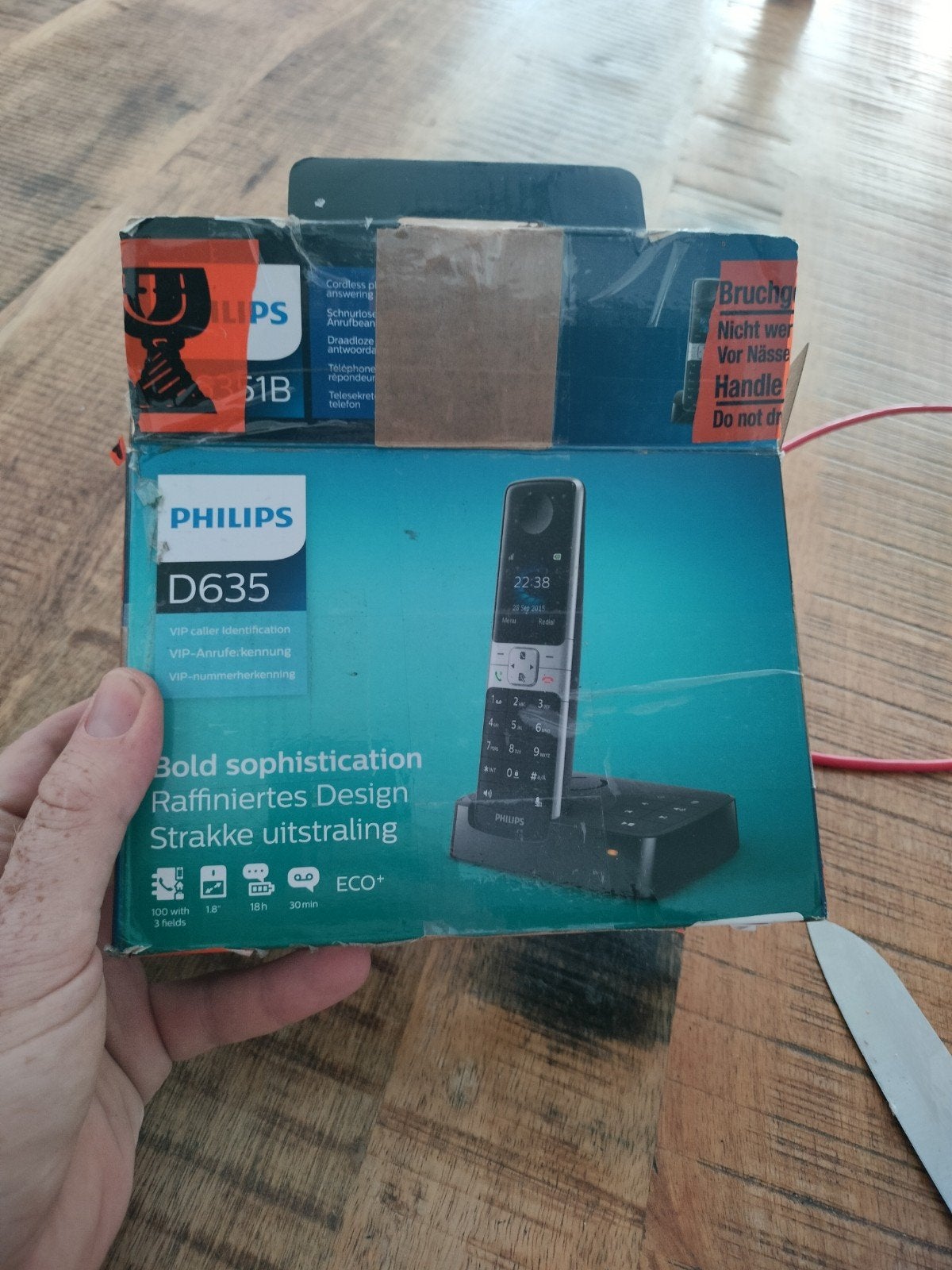 Philips - telefoon, Ophalen of Verzenden, Nieuw, 1 handset