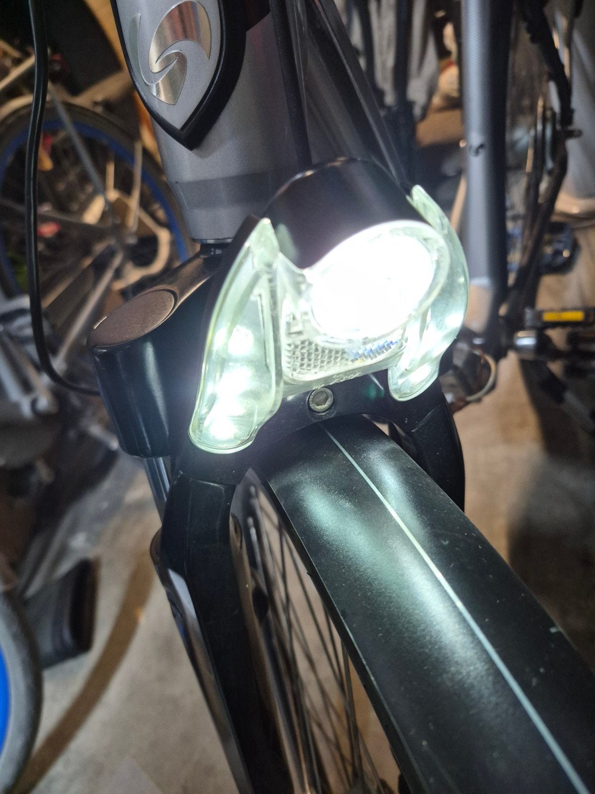 Werkende koplamp voor Sparta F8E of Batavus, Ophalen of Verzenden, Zo goed als nieuw, Elektrische fiets, Verlichting