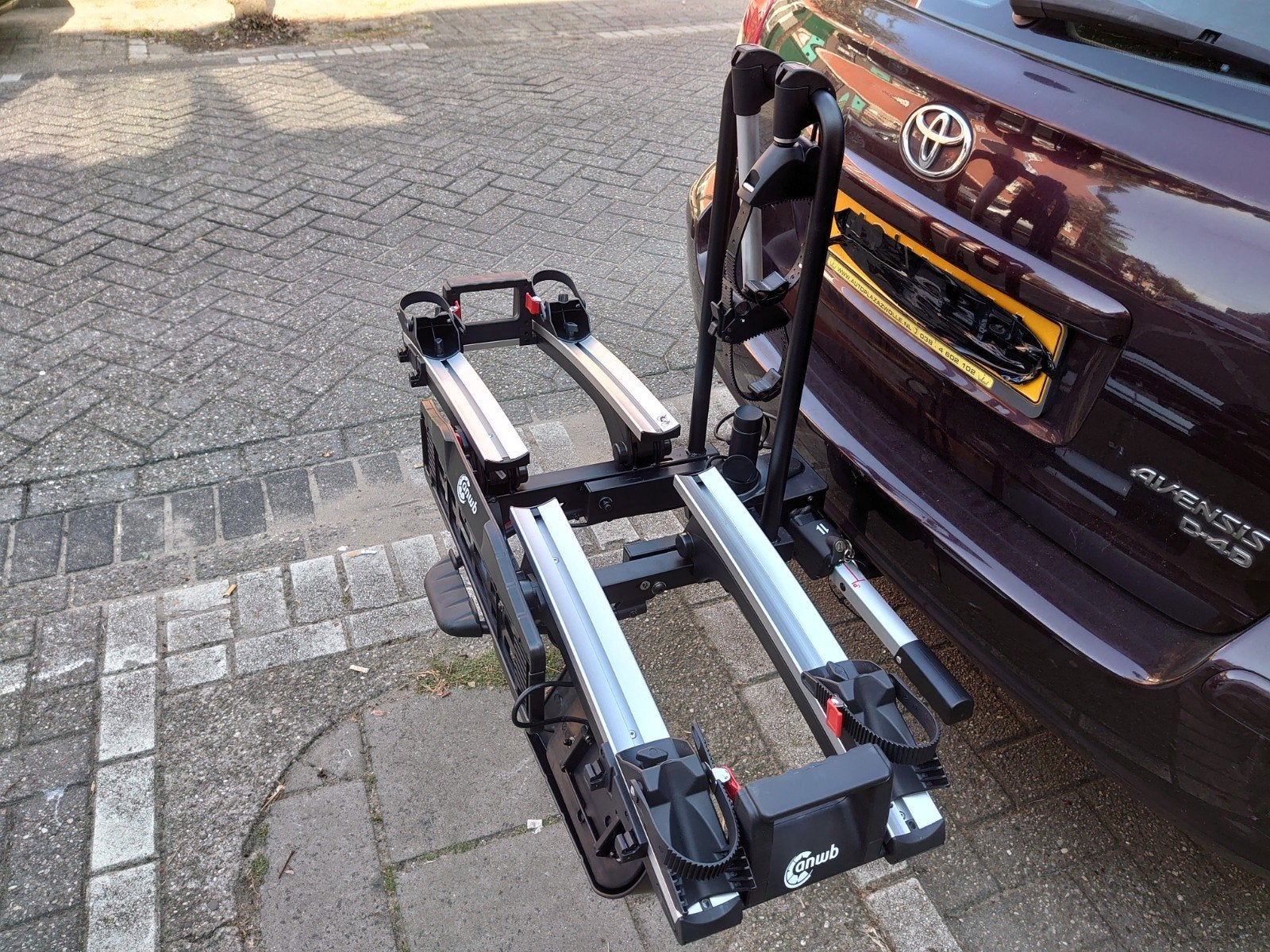 ANWB Touring 2 Flex plus Trekhaakdrager voor 2 fietsen, gesc, Ophalen, Zo goed als nieuw, 2 fietsen, Trekhaakdrager