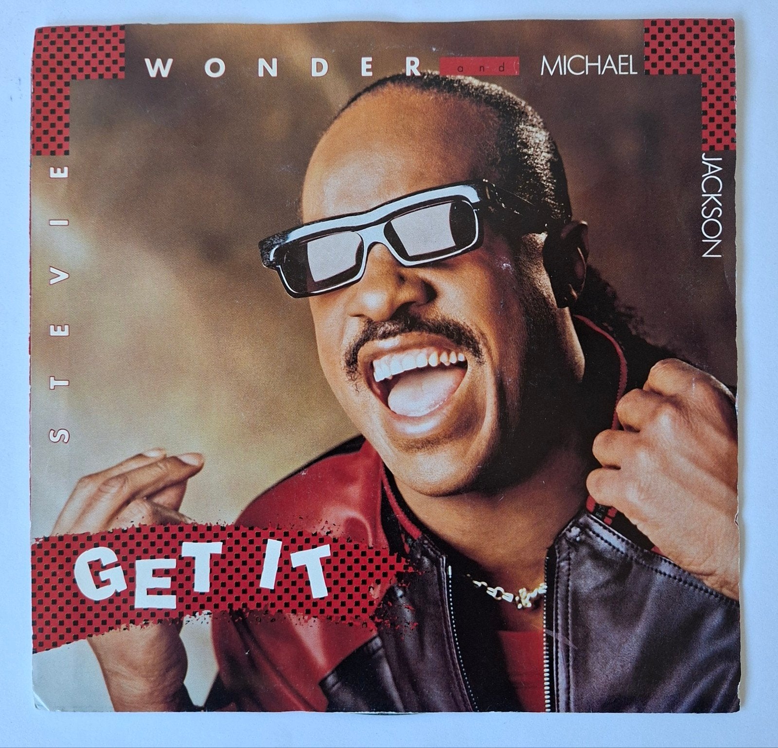 Stevie Wonder  Michael Jackson   Get It, Gebruikt, 7 inch, Ophalen of Verzenden, Pop