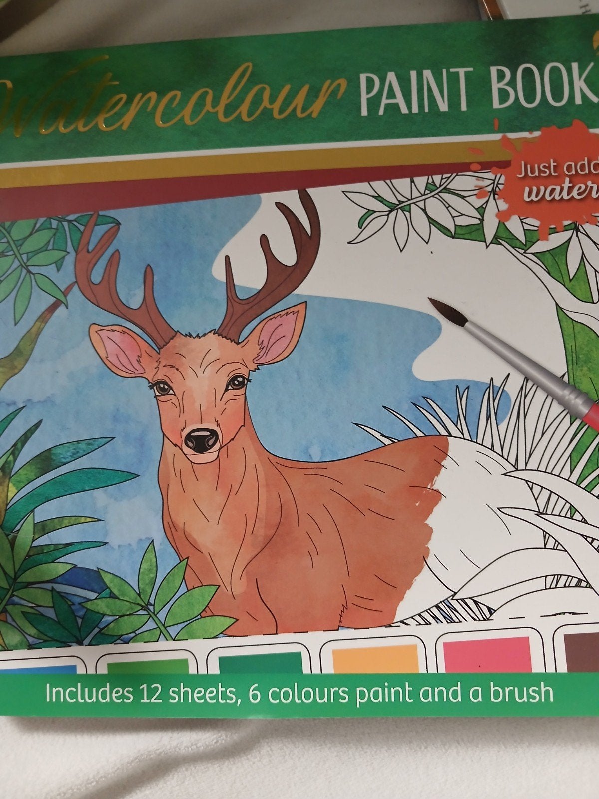 Waterverf Paint Book - Schilderen op nummer, Ophalen, Nieuw, Schilderen op nummer