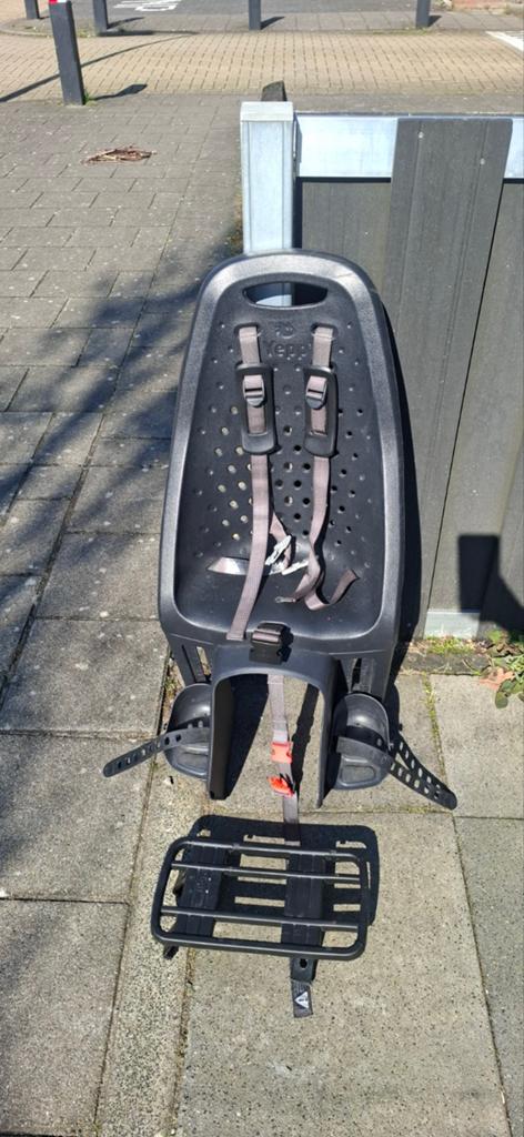 Yepp achterzitje met adapter, Ophalen, Gebruikt