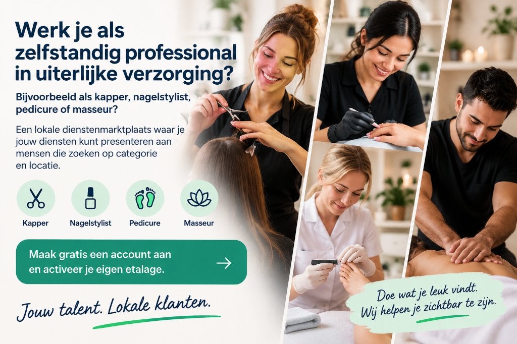 Zelfstandig in uiterlijke verzorging?, Overige uren, Vanaf 1 jaar, MBO, Geschikt als bijbaan