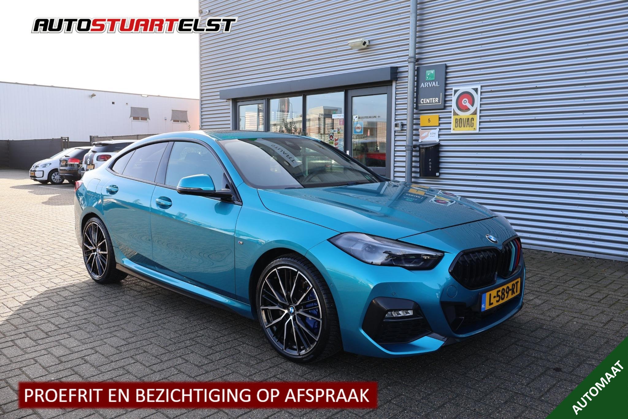 BMW 2-serie Gran Coupé 218i Executive Edition 1e eigenaar |, Gebruikt, 1350 kg, Automatische klimaatregeling, Blauw